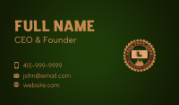 Woodwork Hardware Saw Business Card