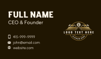 Handyman Roof Builder Business Card Design