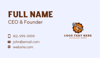 Handyman Wrench Mechanic Business Card