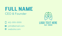 Cancer Business Card example 2