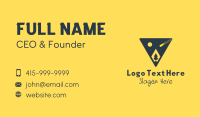 Triangle Star Gazing Camp Business Card