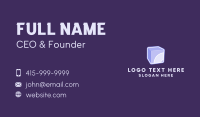 3d Business Card example 2