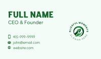 Hand Garden Plant Business Card Image Preview