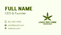 Cannabidiol Business Card example 1