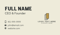 Entry Business Card example 4