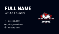 Shield Rooster Cockfight Business Card