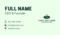 Vinyl Golf Course Business Card