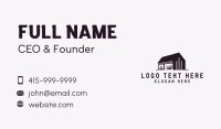 Construction Warehouse Stockroom Business Card