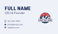 Mountain Forest Camper Business Card