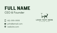 Armchair Plant Furniture Business Card