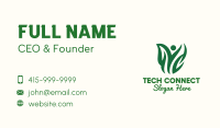 Plant Person Environmentalist Business Card