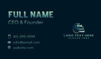 Logistics Trailer Truck Business Card