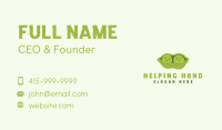 Cute Green Peas Business Card