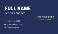 Academy School Teacher Business Card Design