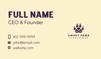 Scissor Pet Grooming Business Card Image Preview