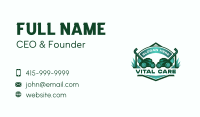 Grass Lawn Mower Business Card Image Preview