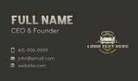 Automotive Racing Car Business Card