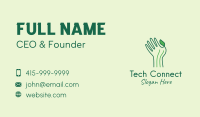 Green Thumb Gardener  Business Card