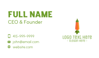 Baby Bottle Business Card example 4