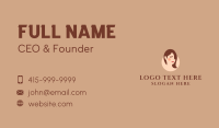 Beauty Salon Business Card example 2