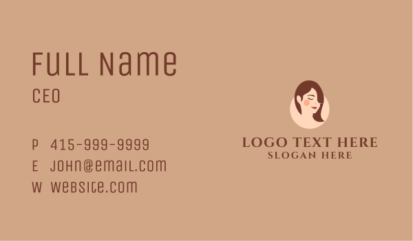 Beautiful Lady Accessories  Business Card Design