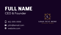 Luxury Ornament Decor Business Card