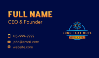 Fire Ice HVAC Business Card