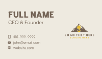 Mountain Crane Builder Business Card