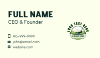 Garden Grass Mower Business Card