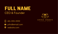 Upscale Letter G Brand Business Card
