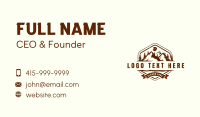 Mountain Peak Environment Business Card