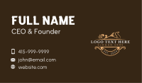 Woodwork Carpentry Remodel Business Card