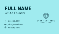 Falcon Crest Monoline Business Card