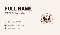 Regal Eagle Crest Business Card