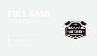 Crossfit Gym Workout Business Card