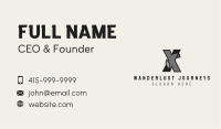Adhesive Business Card example 4