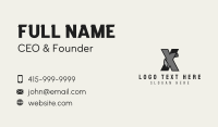 Adhesive Business Card example 1