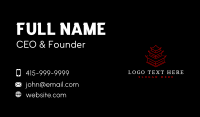 Pagoda Business Card example 3