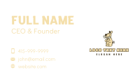 Pet Dog Bone Business Card