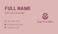 Hand Wellness Massage Business Card