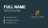 Radio Frequency Business Card example 1