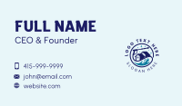 House Water Splash Cleaning Business Card