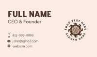 Carpenter Business Card example 4