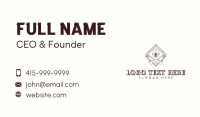 Natural Honey Beekeeper Business Card