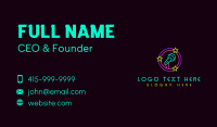 Disco Business Card example 2