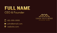 Real Estate Roofing Business Card