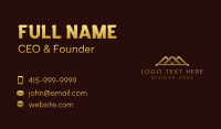 Real Estate Roofing Business Card