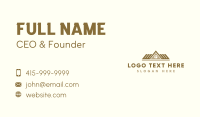 Roofing Remodeling Construction Business Card Design