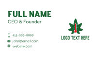 Cannabis Business Card example 1