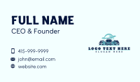 Delivery Truck Fleet Business Card